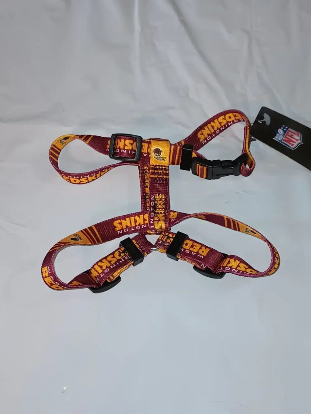 NEW Washington Redskins NFL 5/8 Inch Adjustable Pet Harness XS